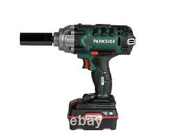 Parkside German Speed 20V Cordless Vehicle Impact Wrench Gun & Battery & Charger