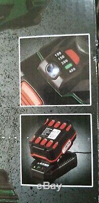 Powerful Cordless car Vehicle Impact Wrench Gun 20V 4ah battery uk fast charger