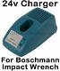Replacement 24v Battery Charger For Boschmann Cordless Impact Wrench Gun Ct0768