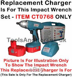Replacement 24v Battery Charger FOR BOSCHMANN Cordless Impact Wrench Gun CT0768
