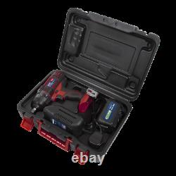 SEALEY Tools 18v 3ah Li-ion 1/2 Drive Battery Impact Wrench Gun Kit, CP400LI