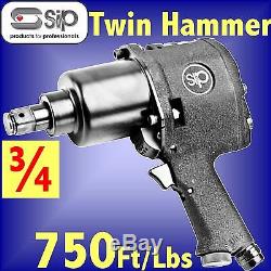 SIP 07465 Professional Twin Hammer 3/4 Drive Air Impact Wrench zip gun wheel nut