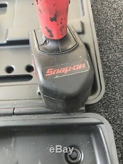 SNAP ON 1/2 IMPACT GUN 18V and Drill 2x batteries and case driver wrench