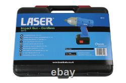 STOCK CLEARANCE! Laser Tools 6314 Impact Wrench Gun Cordless 1/2 Drive 18v