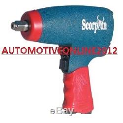 Scorpion Brand New 1/2 Inch Drive Impact Wrench Air Ratchet Rattle GUN SX-225