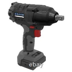 Sealey Impact Wrench Brushless Gun 20V Durable Double Injection Lightweight