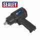 Sealey Sa6007 1/2 Sq Dr Air Impact Wrench/socket Gun/ratchet Drill (1789 Nm)