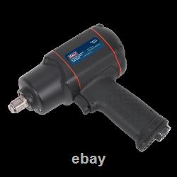 Sealey SA6007 1/2 SQ Dr Air Impact Wrench/Socket Gun/Ratchet Drill (1789 NM)