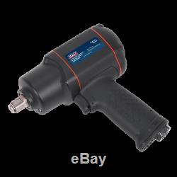 Sealey SA6007 1/2 Sq Dr Air Impact Wrench/Socket Gun/Ratchet Drill (1789 Nm)