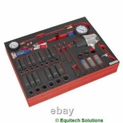 Sealey TBTP08 Impact Wrench Gun Sockets & Tyre Tool Set Tool Chest Tray 1/2