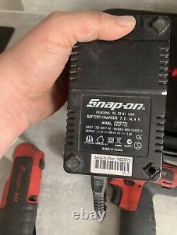 SnapOn Lithium Impact Gun Drill And Torch