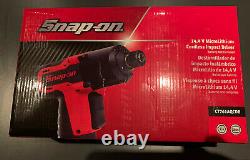 Snap On 14.4 V 1/4 Hex Drive Impact Gun CT761AQCDB Impact Screwdriver