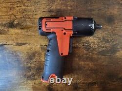 Snap On 14.4v Cordless 3/8 Drive Impact Gun Wrench Red CTEU761A ORANGE