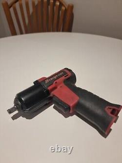 Snap On 14.4v MicroLithium Cordless 3/8 Drive Impact Gun Wrench Red CT761