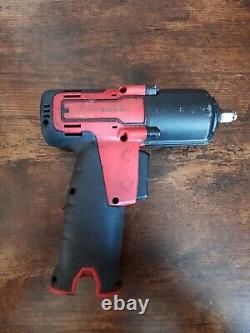 Snap On 14.4v MicroLithium Cordless 3/8 Drive Impact Gun Wrench Red CTEU761A