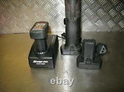 Snap On 14.4v Microlithium Side Impact Wrench Snap On Impact Gun Ctr767gm 3/8'