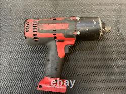 Snap On 18v Cordless 1/2 Impact Gun Wrench Body Red CTEU8850A