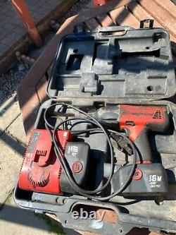 Snap On 18v Cordless ½ Impact Wrench Driver Gun With Charger
