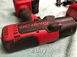 Snap On 18v Cordless Monster Lithium 1/2 Impact Gun Wrench CT7850 with Charger