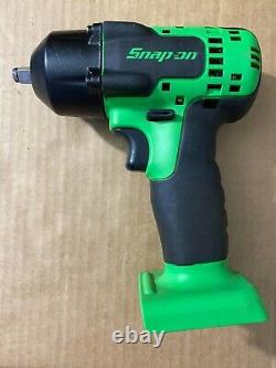 Snap On 18v Green 3/8 Drive Impact Gun Wrench, Model CTEU8810BG