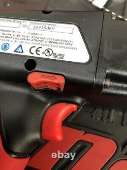 Snap On 18v Impact Wrench Gun CT6850 Ni-cad 1/2 Body Only Batteries Charger
