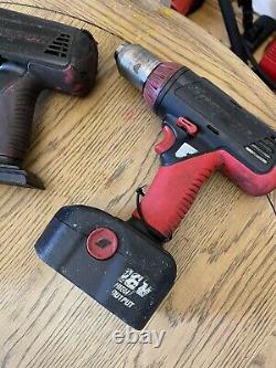 Snap On 18v Impact Wrench Gun, Drill With Battery And Charger 1