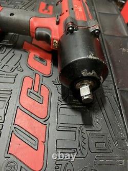 Snap On 1/2 18v Impact Wrench Gun CT8850 MonsterLithium Red Powerful