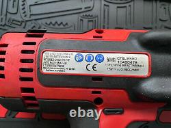 Snap On 1/2 18v Impact Wrench Gun CTEU8850A CT8850 MonsterLithium RED