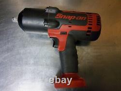 Snap On 1/2 18v Impact Wrench Gun CTEU8850. Red. Body Only