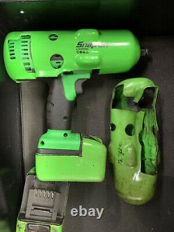 Snap On 1/2 Drive Cordless Impact Gun Wrench 18v In Green