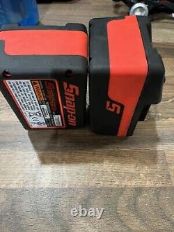 Snap-On 1/2 Drive Cordless Impact Wrench 18V 2 Batteries And A Charger