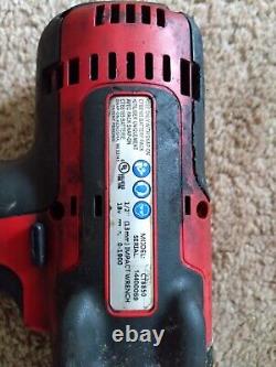 Snap On 1/2 Impact Gun 18v Lithium Battery Spares Or Repairs CT8850 Verus Case