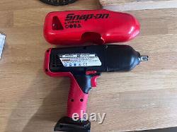 Snap On 1/2 Inch 18V Impact Gun CTU6850 Great Condition With Protective Sleeve