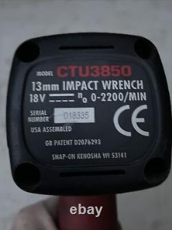Snap On 1/2 drive 18v impact gun CTU3850 Read Description
