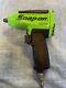 Snap On 3/8 Drive Air Impact Wrench Gun Mg325 Mechanic Tools Green With Boot