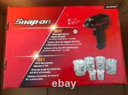 Snap On 3/8 Drive Impact Gun Air Wrench Special Limited Adition With Free Glass
