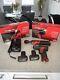 Snap On 3/8 Ratchet & Impact Gun 2x Battery Charger And Boxes
