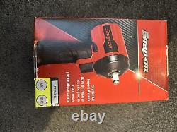 Snap On Air Gun 3/8 Drive Hi-vis Stubby Air Impact Wrench PT338 PT338HV New