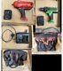 Snap-on Bundle 1/2 Impact Gun, Combi Drill, Batteries X2, Charger, Bags X2