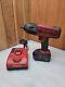 Snap-on Ct6850 18v 1/2 Cordless Impact Gun W Battery & Charger