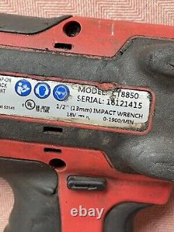Snap On CT8850 1/2 Drive Cordless Impact Wrench Gun 18V LITHIUM