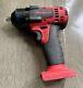 Snap On Cteu8810 3/8 Drive 18v Cordless Impact Wrench Gun Body Only In Red