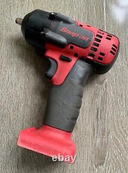 Snap On CTEU8810-ADM 3/8 Drive 18v Cordless Impact Wrench Gun Body Only In Red