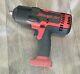 Snap-on Cteu8850 1/2 Drive Cordless Impact Gun Wrench 18v In Red Body Only