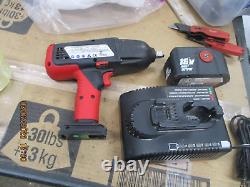 Snap-On Cordless 1/2 Impact Wrench CT4850H0 set with Battery and Charger