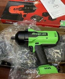 Snap-On Cordless Impact gun wrench 1/2 18v CTU9075G Green 2x5ah Full Set