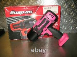 Snap On Ct8850pk Snap On Impact Wrench 1/2'' Bright Pink Impact Gun 18v Li-ion