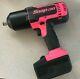 Snap-on Lithium Ion Ct8850 18v 18 Volt Cordless 1/2 Impact Wrench / Gun Pink