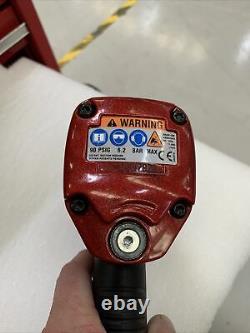 Snap On MG725 1/2 Inch Drive Impact Wrench Gun Metallic Red & Gold Flakes New