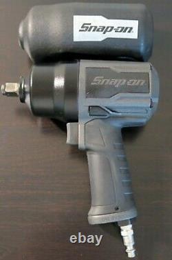Snap On PT850GMG PT850 GUN METAL 1/2 Drive Air Impact Wrench withBoot L@@K